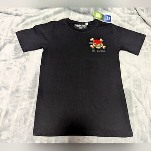 Tropical World St Lucia pirate boys shirt Sz: 14/16 NWT